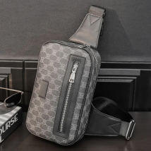 Sac à bandoulière vintage pour homme, sacoche de poitrine, sacoche à bandoulière, style S, 802