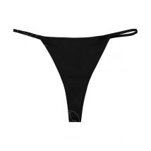 Culotte sexy sans coutures, bretelles fines, boucle, sous-vêtements de fitness pour filles, une pièce, entrejambe en pur coton, string pour femmes