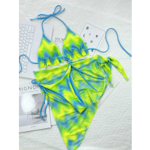 Maillot de bain mode femme maillot de bain fendu explosion maillot de bain