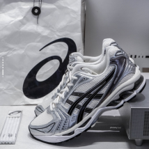 Asics Gel Kayano 14 : chaussures de course basses confortables et décontractées, amortissant les chocs, pour hommes et femmes