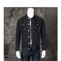 Vêtements pour hommes veste en jean veste pour hommes vêtements en denim polyvalents décontractés amples veste pour hommes