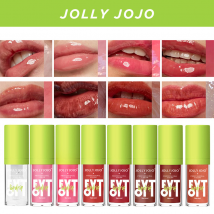 JOJO transparent lip gloss lip balm lip oil lip oil lip plumping moisturizing mirror lip glaze lip gloss wholesale