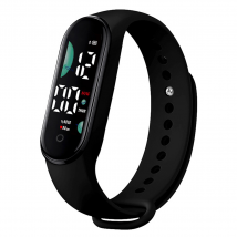 Touch electronic watch LED watch children cartoon electronic watch student sports watch