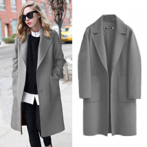 Vêtements pour femmes Manteau d'automne et d'hiver Manteau ample