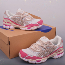 ASICS Shoes Limited Time Discount, Men's And Women's Sports Running Shoes Beige Brown Blue Rice Noodles