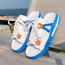 Pantoufles d'été pour hommes, sandales de plage, pantoufles décontractées, chaussures pour hommes, nouvelle collection 2024