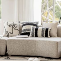 Home Garden Light Luxury Living Room Pillowcase Wool Knitted Pillow Modern Simple Model Room Cushions
