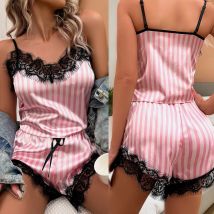 Women's Intimates sexy lingerie sexy pajamas robes home clothes three point two piece suit