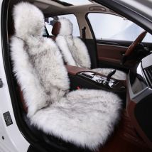 Plush seat cushion with backrest universal seat cushion seat cover