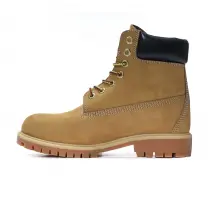 Bottines pour hommes et femmes, bottines classiques à plateforme, en cuir marron et noir, chaussures de travail décontractées, de randonnée, pour hommes