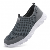 Chaussures de sport respirantes pour hommes, baskets légères à enfiler