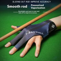 Gants de billard, tennis de table pour hommes et femmes avec doigts exposés, gants fins antidérapants spécifiques au jeu de snooker professionnel