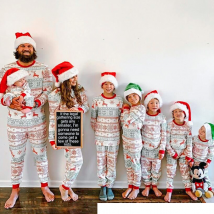 Robe de famille de noël pour femmes, ensemble pyjama pour la maison