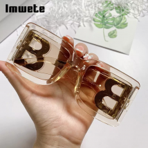 Imwete lunettes de soleil carrées surdimensionnées femmes rétro noir dégradé lunettes de soleil pour hommes grand cadre lunettes de soleil UV400 lunettes