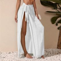 Vêtements pour femmes, tablier, maillots de bain, jupe portefeuille, plage d'été, maillot de bain, bikini, cache-maillot