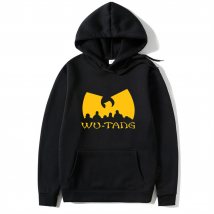 New Fashion Trend Hip Hop Street Men's Wu Tang Printed Sweater Loose Large Women's Hat