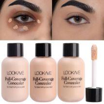 Crème anti-cernes liquide à couverture complète, 12ML, crème Invisible pour les yeux, cernes, fond de teint imperméable, Base de maquillage, cosmétiques