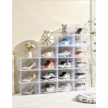 Armoire à vêtements, boîte à chaussures, boîte de rangement pliable pour chaussures, armoire à chaussures réglable, étagère à chaussures, organisateur de chaussures