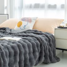 Bubble Rabbit Blanket Double Sofa Blanket Four Seasons Air-conditioning Blanket Office Nap Blanket Cover Blanket