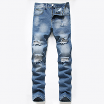 Jean droit grande taille pour homme