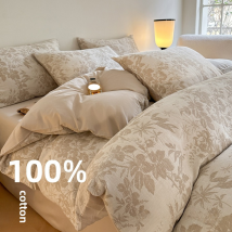 2/3/4pcs Bedding Sets yarn bed sheets bedding four-piece set