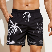 Vêtements pour hommes, pantalons de plage décontractés, secs, pour sport, Surf, musculation, short (corde aléatoire)