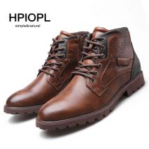 Chaussures pour hommes bottes grandes tailles bottes courtes à fermeture éclair chaussures pour hommes chaussures montantes bottes de travail dans le désert