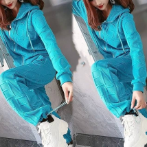Vêtements pour femmes Style doux Vêtements décontractés Pull rouge en filet Automne Un ensemble pour femmes