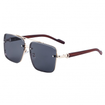 Lunettes de soleil à monture carrée Lunettes de soleil pour hommes Mode masculine