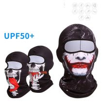 Spot UV Protection Mask Outdoor Riding Sunscreen Headgear Ice Sense Full Face Mask Motorcycle Helmet Lining Men