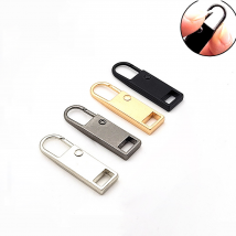 10Pcs Zipper Universal Replacement Slider Metal Detachable Pull Tabs Repair Kit DIY Craft Sewing Tools Broken Backpacks Boots