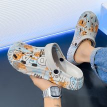 2024 Nouveau trou léger et respirant jardin plage sandales chaussures décontractées cool hommes