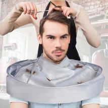 Cape de parapluie de rasage, fermeture auto-adhésive, imperméable, accessoires de coupe de cheveux, coupe de cheveux, Cape de parapluie pour coiffeur