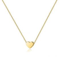 Collier Collier Coeur Couple Pêche Coeur Clavicule Chaîne Amour Pendentif Mémoire Collier