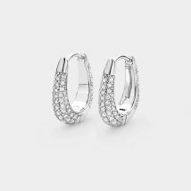 Boucles d'oreilles pavées Boucles d'oreilles au design original, élégantes et luxueuses