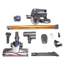 Aspirateur à main sans fil 10 kPa 150 W puissant double moteur LED balayeuse électrique sans fil maison voiture éliminant les acariens nettoyeur de poussière