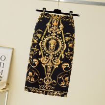 Jupe crayon à la mode pour femmes, jupe portefeuille aux hanches