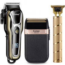 Tondeuse électrique pour hommes, rasoir électrique, machine professionnelle de coupe de cheveux pour hommes, tondeuse de barbier sans fil