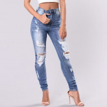 vêtements pour femmes denim déchiré vêtements pour femmes