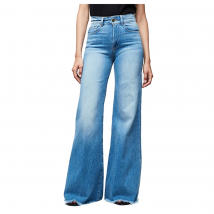 hot-selling high-waist hip-lifting lace-up flared pants wide-leg pants jeans for women