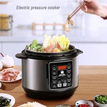 Autocuiseur électrique multifonction pour riz, viande, soupe, cuisson intelligente, réservation, marmite de cuisine antiadhésive pour 110v 220v