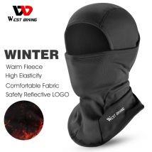 West – casquette de cyclisme polaire pour hommes et femmes, chapeau coupe-vent, écharpe de sport, cagoule de Ski, vélo, moto, chauffe-cou, hiver