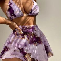 Three Piece Swimsuit Sexy Split Bikini 2022
