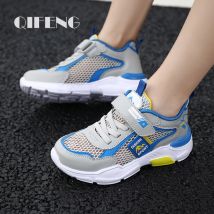 Children Casual Shoes Boys Light Student Summer 5 8 9 10 12 13 Years Old Sport Mesh Footwear Kids Fashion Chunky