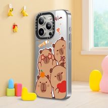 Unbeatable Quality Mobile Phone Shell For IPhone Caseti Capybara Series Cute Applicable Iphone16promax Mirror Magnetic Suction New