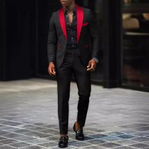 Men's Clothing 2025 New Formal Wear Autumn Hot Sale Men's Business Casual Suits Men's Wedding Groom Slim Suit Three-piece Suit Jacket Vest Trousers