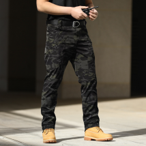 Pantalons tactiques pour hommes, pantalons longs pour passionnés militaires, pantalons d'entraînement en plein air, pantalons de randonnée à coque souple pour le printemps et l'automne, résistants à l'usure