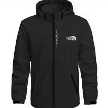 Outdoor rushing jacket 3-in-1 hooded printed pattern detachable windproof waterproof men's and women's jackets