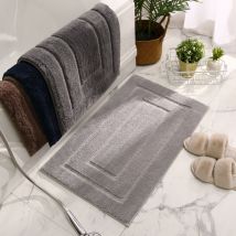 Tapis de sol absorbant épais pour salle de bain, tapis de porte de salle de bain, tapis antidérapant pour toilettes, tapis de porte pour maison