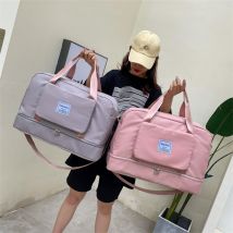Sac juste encore pliable, sac de rangement en tissu Oxford, sac de natation, Fitness, sac de voyage, grande capacité, séparation sèche et humide
